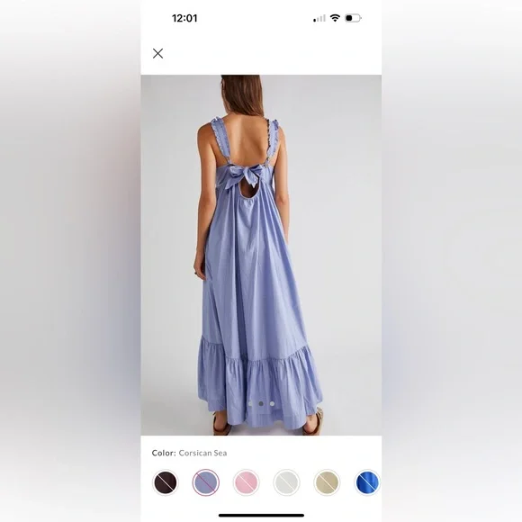 Free people Maxi in lavender - Picture 3 of 3